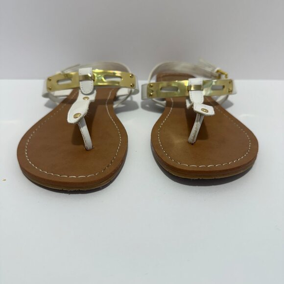 DOLCE VITA Slide On White Comfy Sandals; Size: 8; Good Condition - Picture 3 of 4